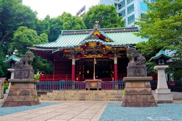 渋谷　金王八幡宮