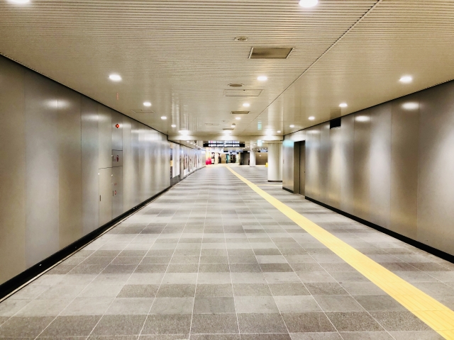 渋谷駅の地下通路