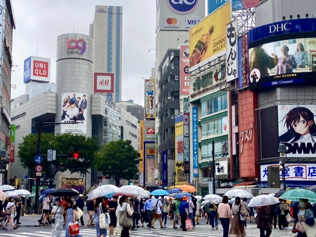 渋谷駅のA3出口付近