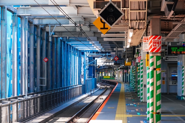 渋谷駅の埼京線ホーム