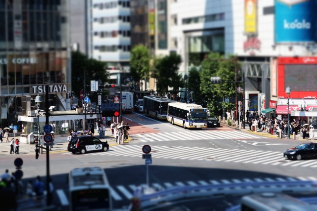 渋谷スクランブル交差点