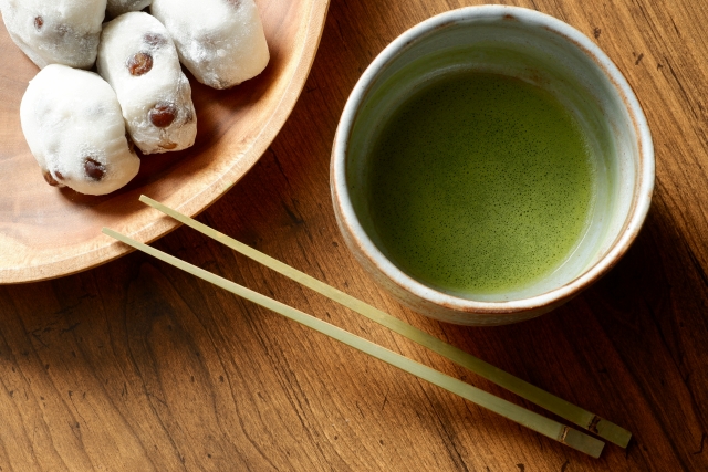 和菓子・大福・抹茶